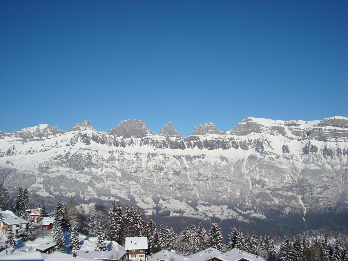 Hotel Tannenboden Flumserberg ภายนอก รูปภาพ